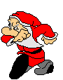 grumpy dwarf walking animated gif