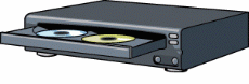two disc cd changer animated gif