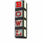 bowling alley sign animated gif