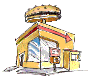 hamburger restaurant animated gif