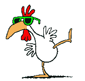funky chicken dancing animated gif