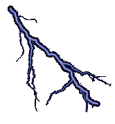 bolts of forked lightning animated gif