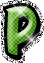 p