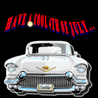 Cadillac Have a cool 4th of July animated gif