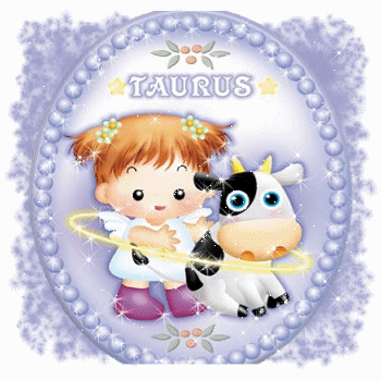 Taurus zodiac animated gif