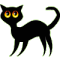sm black cat animation
