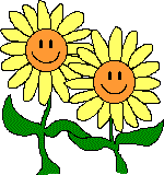 sunflower smiley faces animated gif