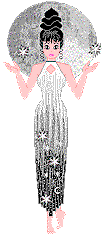 girl very sparkling crystal dress animated gif